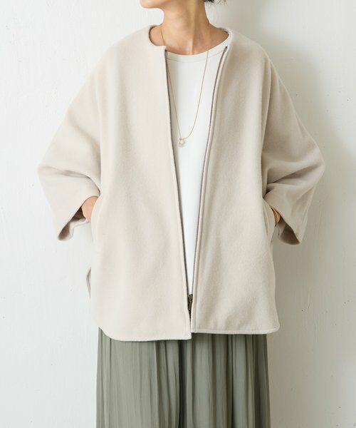 BEARDSLEY / ビアズリー その他アウター | ウールポンチョコート | 詳細18