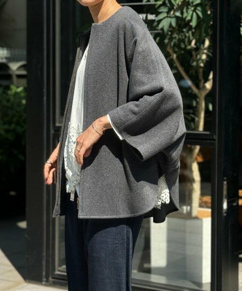 ウールポンチョコート （その他アウター）｜BEARDSLEY / ビアズリー