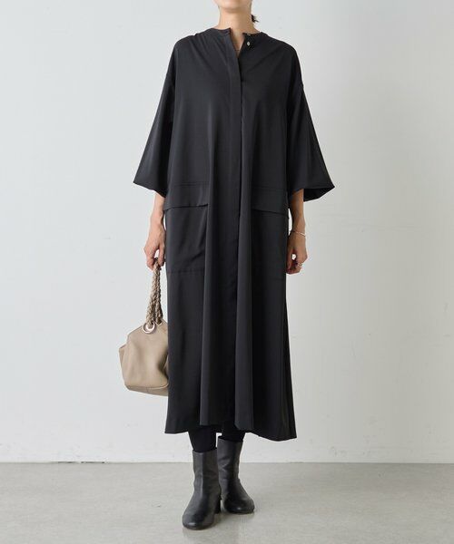 BEARDSLEY / ビアズリー ロング・マキシ丈ワンピース | ビッグシャツワンピース | 詳細1