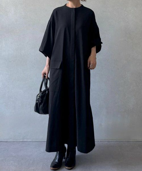 BEARDSLEY / ビアズリー ロング・マキシ丈ワンピース | ビッグシャツワンピース | 詳細16