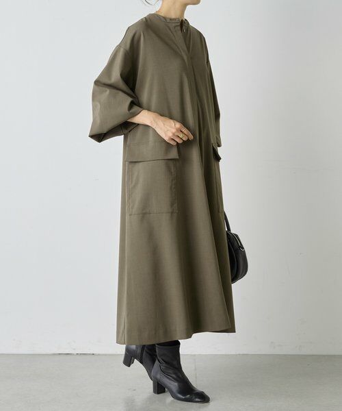 BEARDSLEY / ビアズリー ロング・マキシ丈ワンピース | ビッグシャツワンピース | 詳細21