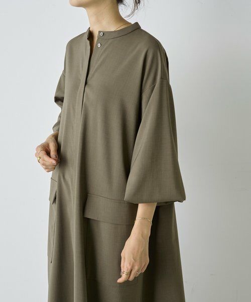 BEARDSLEY / ビアズリー ロング・マキシ丈ワンピース | ビッグシャツワンピース | 詳細24