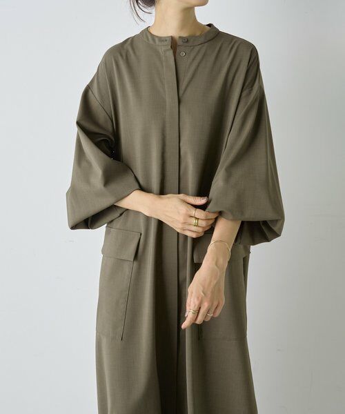 BEARDSLEY / ビアズリー ロング・マキシ丈ワンピース | ビッグシャツワンピース | 詳細27