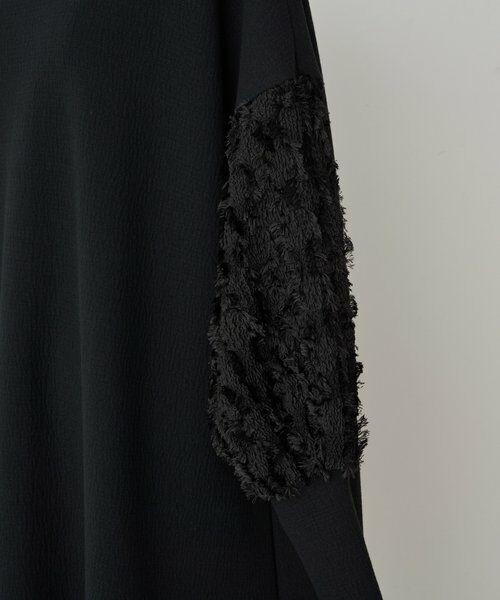 BEARDSLEY / ビアズリー ミニ丈・ひざ丈ワンピース | 袖パフジャガードワンピース | 詳細21