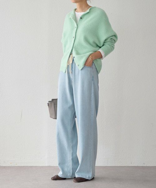 BEARDSLEY / ビアズリー デニムパンツ | ドロストストレートデニム《FRIPIER》 | 詳細15