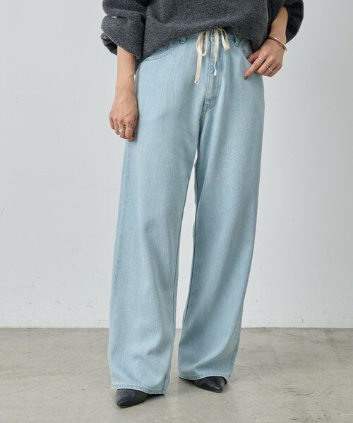 BEARDSLEY / ビアズリー デニムパンツ | ドロストストレートデニム《FRIPIER》 | 詳細16