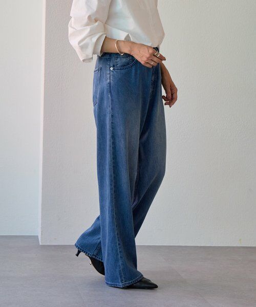 BEARDSLEY / ビアズリー デニムパンツ | ドロストストレートデニム《FRIPIER》 | 詳細4