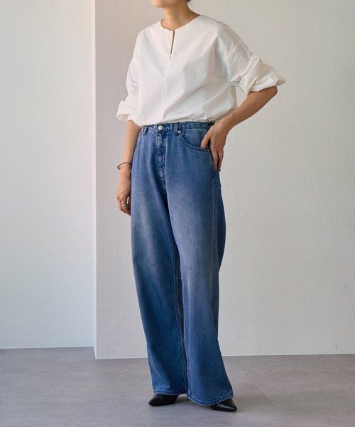 BEARDSLEY / ビアズリー デニムパンツ | ドロストストレートデニム《FRIPIER》 | 詳細8