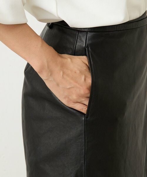 BEARDSLEY / ビアズリー ロング・マキシ丈スカート | 《15 quinze》レザー巻きスカート | 詳細13