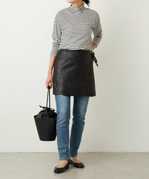 BEARDSLEY / ビアズリー ロング・マキシ丈スカート | 《15 quinze》レザー巻きスカート | 詳細14