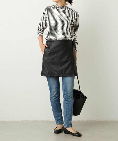 BEARDSLEY / ビアズリー ロング・マキシ丈スカート | 《15 quinze》レザー巻きスカート | 詳細15