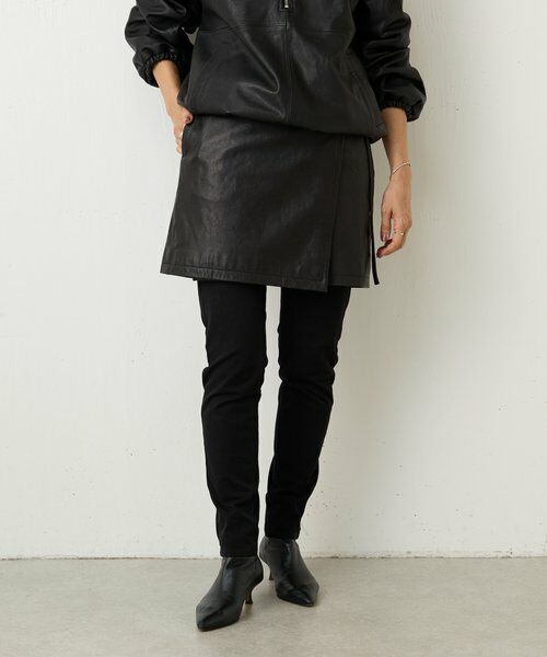 BEARDSLEY / ビアズリー ロング・マキシ丈スカート | 《15 quinze》レザー巻きスカート | 詳細2