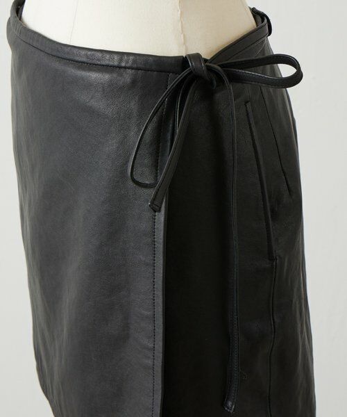 BEARDSLEY / ビアズリー ロング・マキシ丈スカート | 《15 quinze》レザー巻きスカート | 詳細22