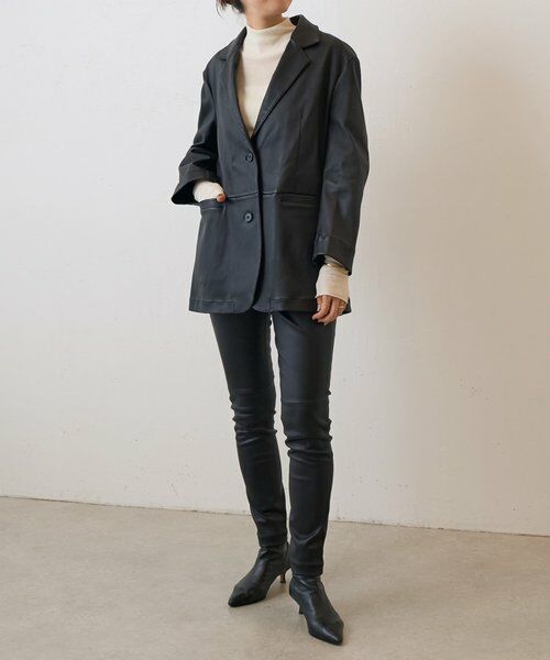 BEARDSLEY / ビアズリー その他パンツ | 《15 quinze》ストレッチレザーレギンスパンツ | 詳細13