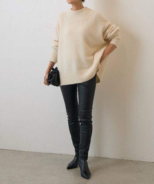 BEARDSLEY / ビアズリー その他パンツ | 《15 quinze》ストレッチレザーレギンスパンツ | 詳細14