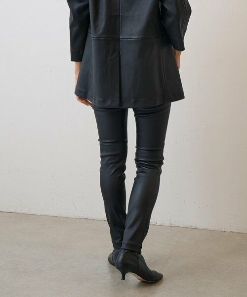 BEARDSLEY / ビアズリー その他パンツ | 《15 quinze》ストレッチレザーレギンスパンツ | 詳細9