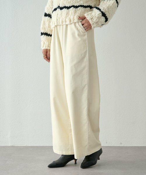 BEARDSLEY / ビアズリー その他パンツ | 《15 quinze》サイドラインコーデュロイパンツ | 詳細3