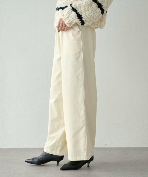 BEARDSLEY / ビアズリー その他パンツ | 《15 quinze》サイドラインコーデュロイパンツ | 詳細4