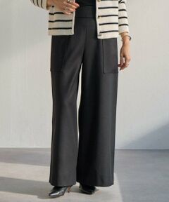 BEARDSLEY / ビアズリー その他パンツ | 《15 quinze》カルゼハイウエストワイドパンツ