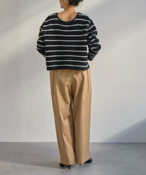 BEARDSLEY / ビアズリー その他パンツ | 《15 quinze》カルゼハイウエストワイドパンツ | 詳細5