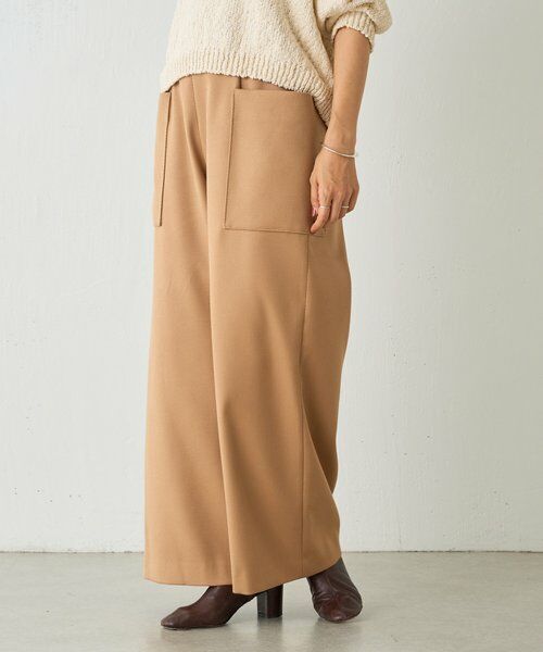 BEARDSLEY / ビアズリー その他パンツ | 《15 quinze》カルゼハイウエストワイドパンツ | 詳細7