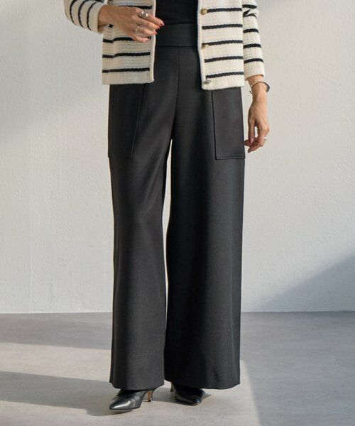 BEARDSLEY / ビアズリー その他パンツ | 《15 quinze》カルゼハイウエストワイドパンツ | 詳細14