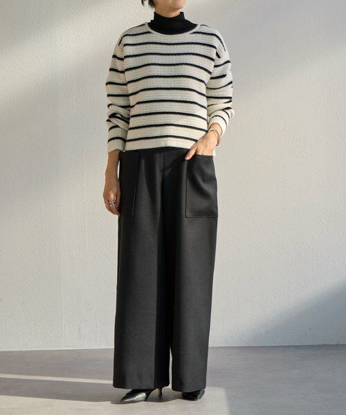 BEARDSLEY / ビアズリー その他パンツ | 《15 quinze》カルゼハイウエストワイドパンツ | 詳細19