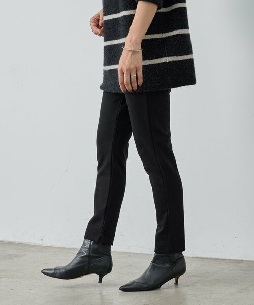 BEARDSLEY / ビアズリー その他パンツ | 《15 quinze》綿ポリポンチテーパードパンツ | 詳細4