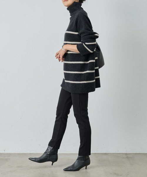 BEARDSLEY / ビアズリー その他パンツ | 《15 quinze》綿ポリポンチテーパードパンツ | 詳細9