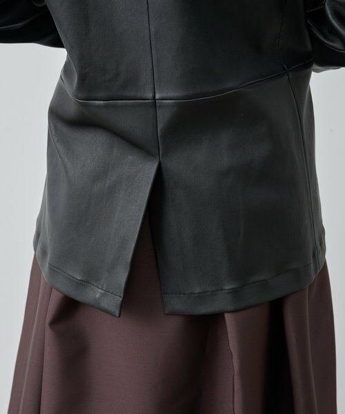 BEARDSLEY / ビアズリー その他アウター | 《15 quinze》ストレッチレザージャケット | 詳細11