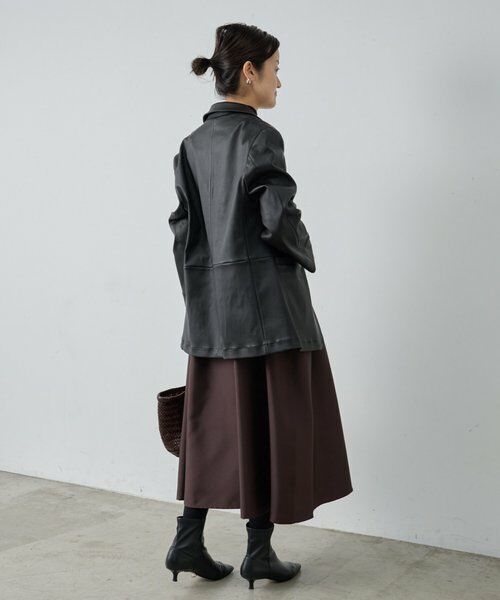 BEARDSLEY / ビアズリー その他アウター | 《15 quinze》ストレッチレザージャケット | 詳細15