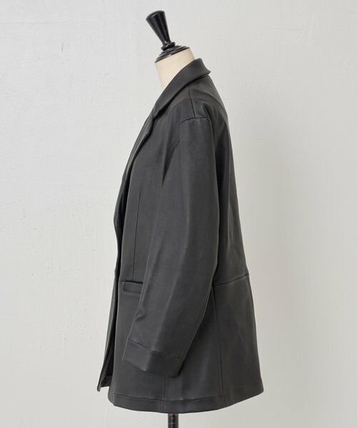 BEARDSLEY / ビアズリー その他アウター | 《15 quinze》ストレッチレザージャケット | 詳細20