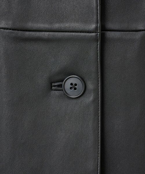 BEARDSLEY / ビアズリー その他アウター | 《15 quinze》ストレッチレザージャケット | 詳細24
