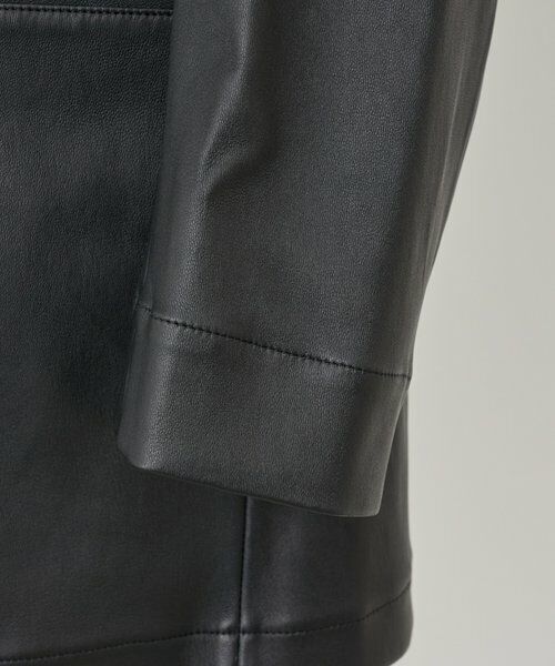 BEARDSLEY / ビアズリー その他アウター | 《15 quinze》ストレッチレザージャケット | 詳細25