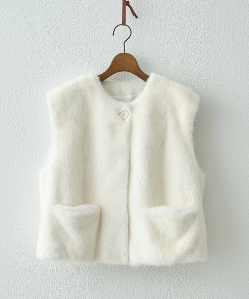 BEARDSLEY / ビアズリー その他アウター | 《15 quinze》ミンクベスト | 詳細1