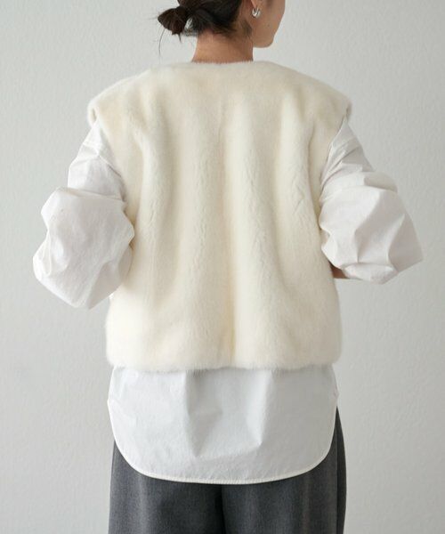 BEARDSLEY / ビアズリー その他アウター | 《15 quinze》ミンクベスト | 詳細4