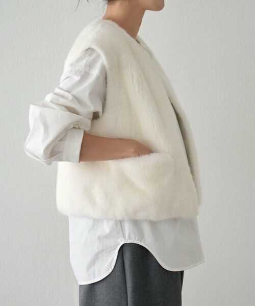 BEARDSLEY / ビアズリー その他アウター | 《15 quinze》ミンクベスト | 詳細5