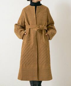 BEARDSLEY / ビアズリー その他アウター | 《15 quinze》刺繍キルトコート