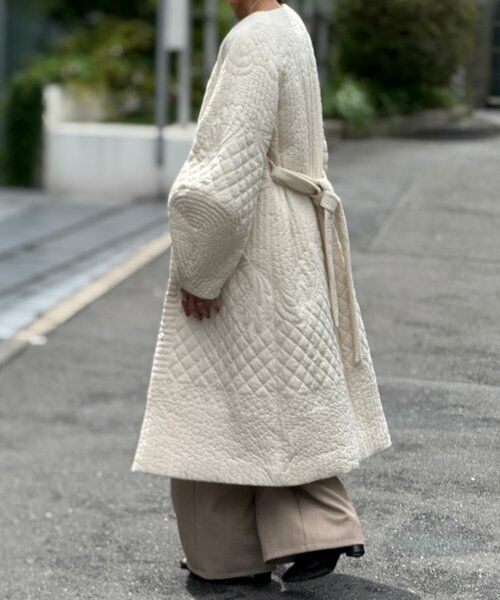 BEARDSLEY / ビアズリー その他アウター | 《15 quinze》刺繍キルトコート | 詳細11