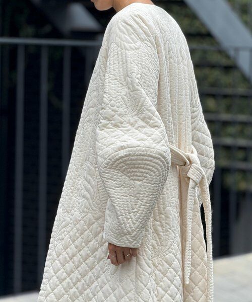 BEARDSLEY / ビアズリー その他アウター | 《15 quinze》刺繍キルトコート | 詳細13