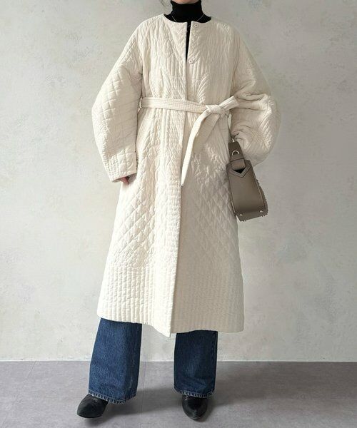 BEARDSLEY / ビアズリー その他アウター | 《15 quinze》刺繍キルトコート | 詳細2