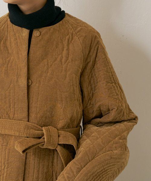 BEARDSLEY / ビアズリー その他アウター | 《15 quinze》刺繍キルトコート | 詳細27