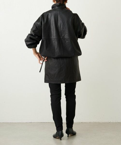 BEARDSLEY / ビアズリー その他アウター | 《15 quinze》ラムレザーハーフジッププルオーバー | 詳細10