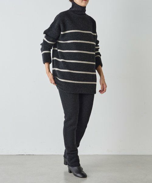 BEARDSLEY / ビアズリー ニット・セーター | 《15 quinze》ウールパイルリバーシブルチュニック | 詳細13