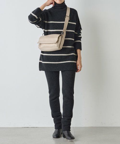 BEARDSLEY / ビアズリー ニット・セーター | 《15 quinze》ウールパイルリバーシブルチュニック | 詳細14