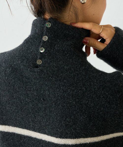 BEARDSLEY / ビアズリー ニット・セーター | 《15 quinze》ウールパイルリバーシブルチュニック | 詳細23