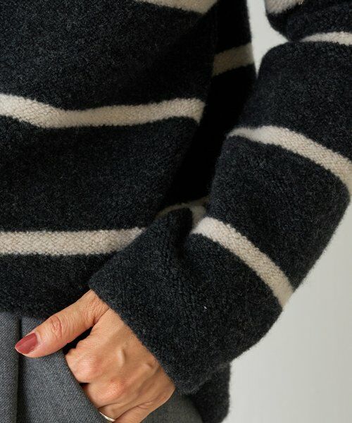 BEARDSLEY / ビアズリー ニット・セーター | 《15 quinze》ウールパイルリバーシブルチュニック | 詳細24