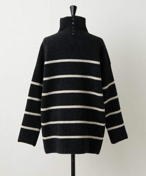 BEARDSLEY / ビアズリー ニット・セーター | 《15 quinze》ウールパイルリバーシブルチュニック | 詳細28