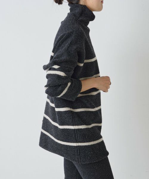 BEARDSLEY / ビアズリー ニット・セーター | 《15 quinze》ウールパイルリバーシブルチュニック | 詳細3