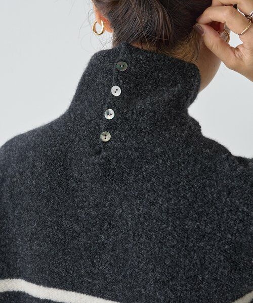 BEARDSLEY / ビアズリー ニット・セーター | 《15 quinze》ウールパイルリバーシブルチュニック | 詳細6